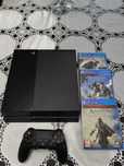 Playstation 4 - 500Gb com 2 Jogos