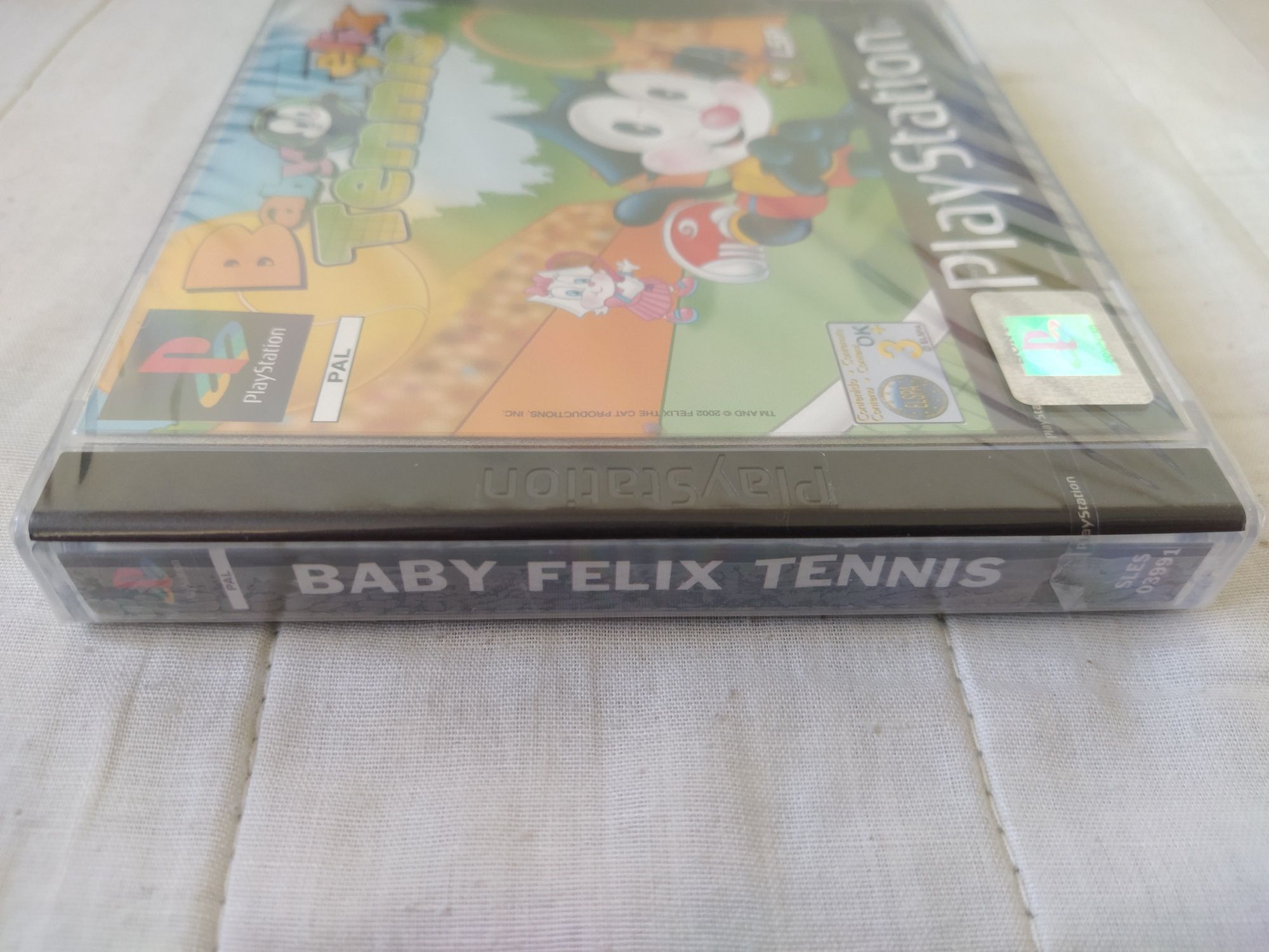 Ps1 psx one PlayStation Baby Felix Tennis 3xA nowa FOLIA pasek sony
