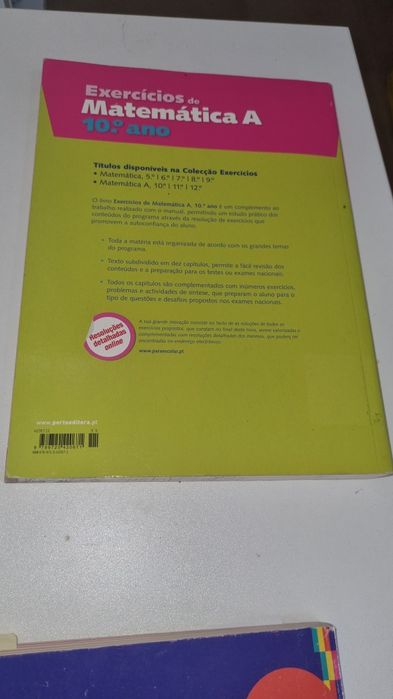 Exercícios de matemática A 10 ano