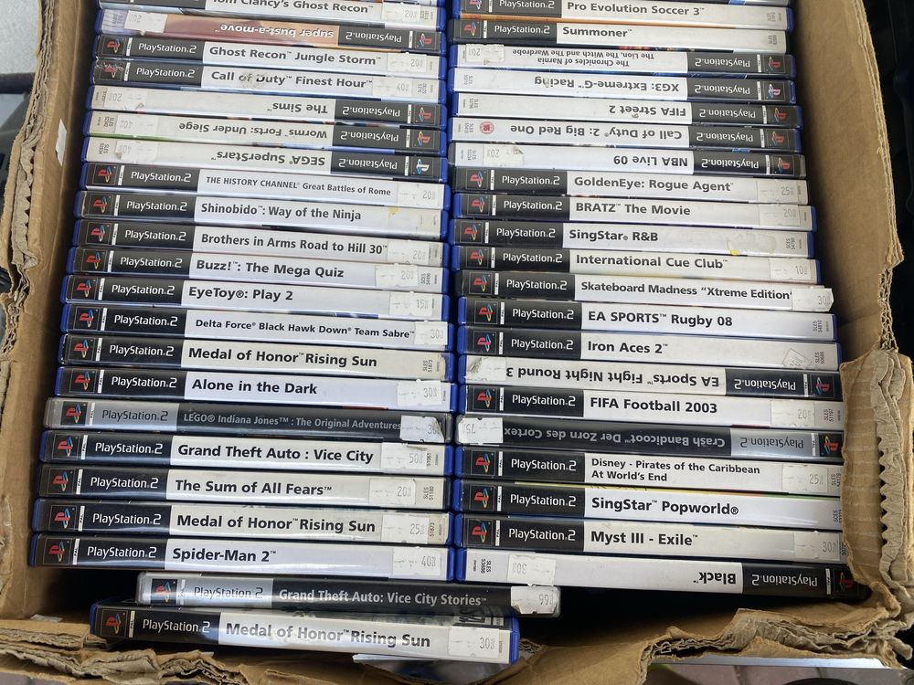 Gry PS2 Sony Play Station 2 ps2 pudełkowe zestaw sprzedaż gier