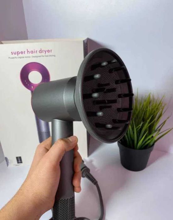 Фен для волосся Super Hair Dryer 2700 Вт з 5 насадками як DYSON ДАЙСОН