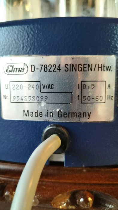 Máquina de lavar relógios ELMA