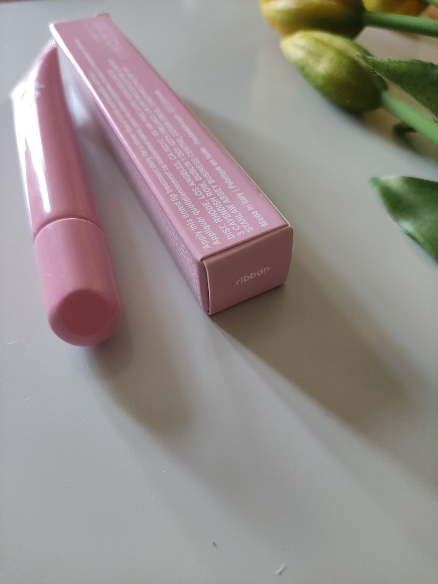 Rhode Ribbon błyszczyk pomadka do ust pink różowa tint lip gloss lipst