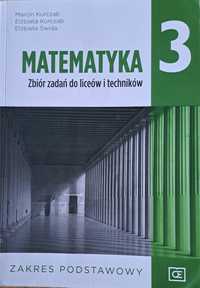 Matematyka 3. Zbiór zadań. Zakres podstawowy