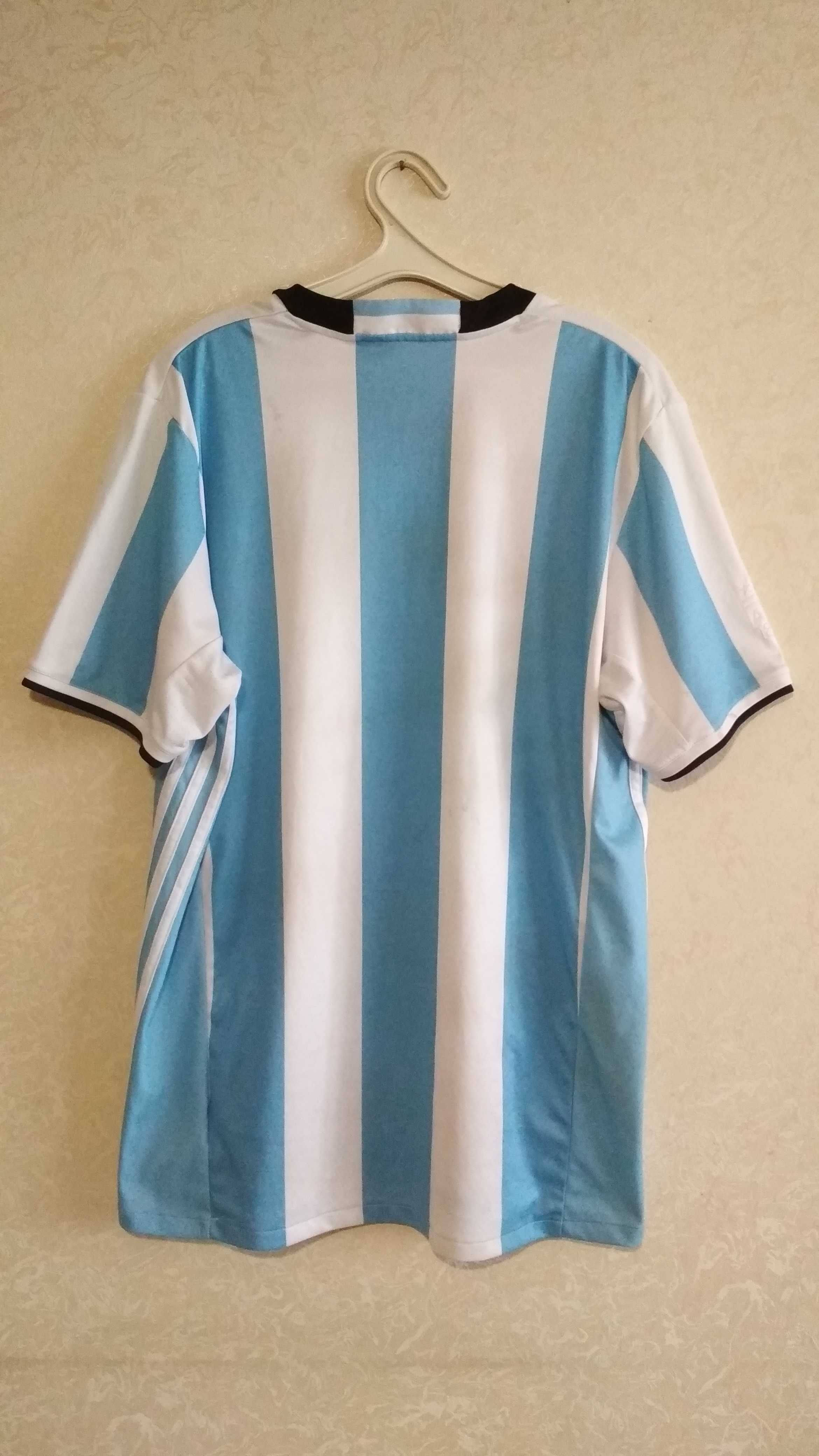 Футболка футбол Аргентина Manchester United Real Madrid Messi L-XL 4шт