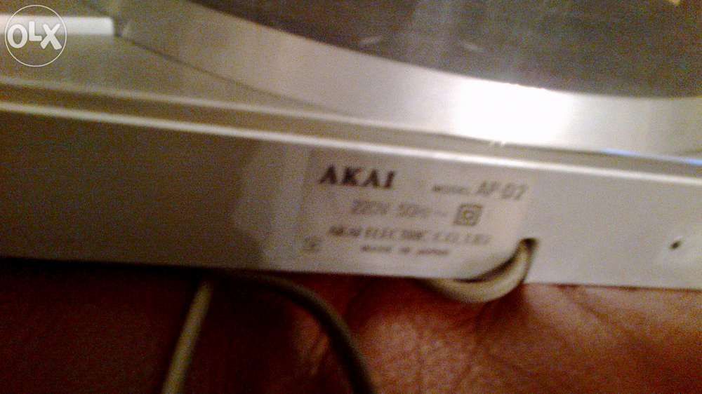 Gira discos akai rs 38 automatico