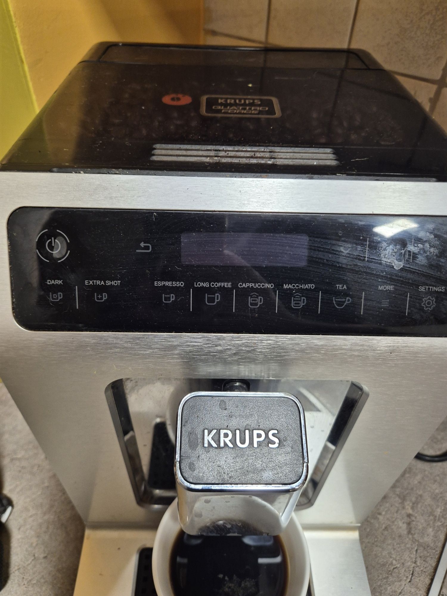 Ekspres KRUPS Evidence EA89 plus pojemnik na mleko