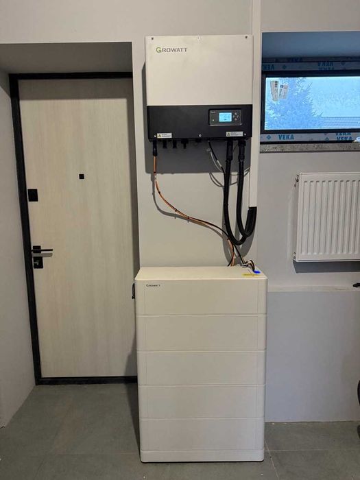10 кВт + 15 кВт/год Комплект резервного живлення Growatt