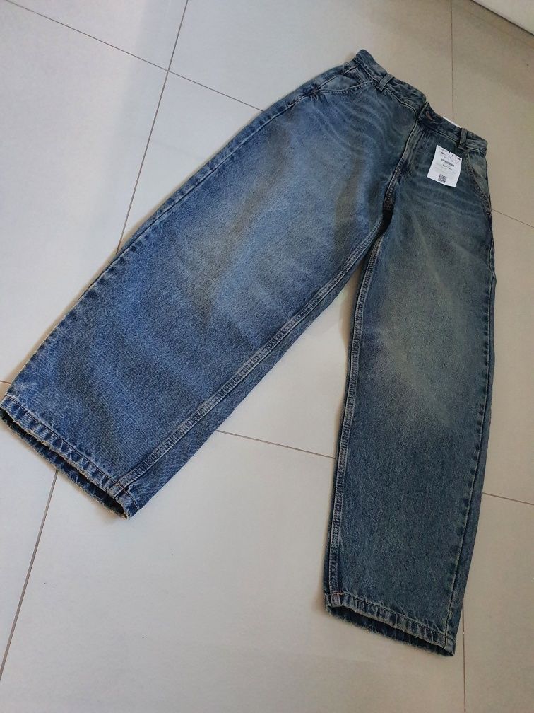 BERSHKA SKATER 34 bawełna spodnie jeans urbancity Nowy model okazja