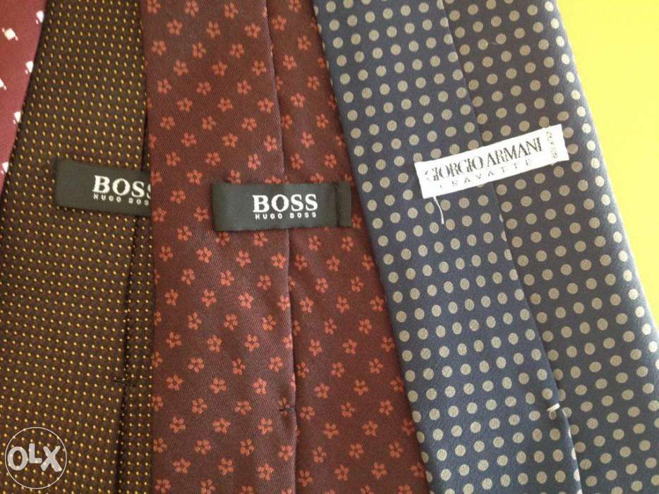Gravatas Armani , Zegna , Boss