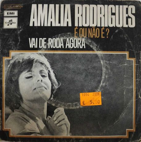 Disco Single "Amália Rodrigues - É ou Não é?"