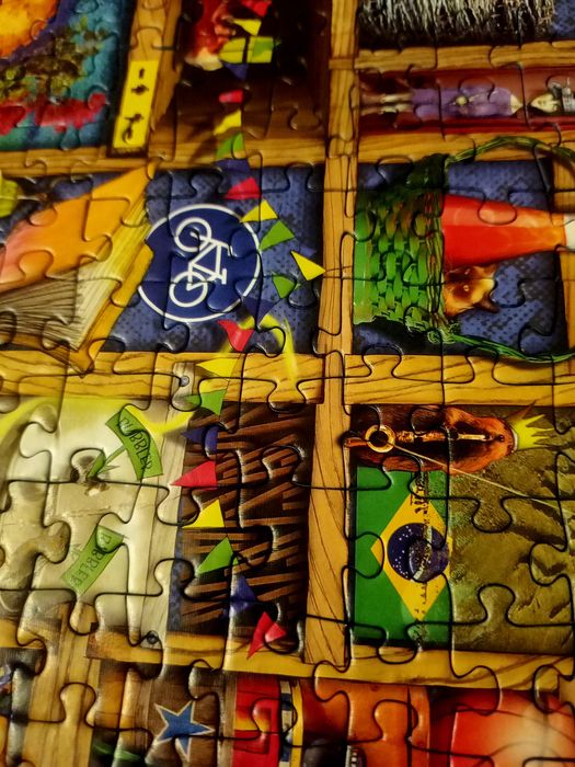 Puzzle Ravensburger 1000el.idealne