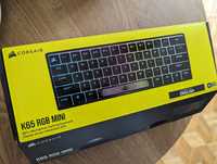 Klawiatura jak nowa Corsair k65 RGB mini 60% cherry mx red