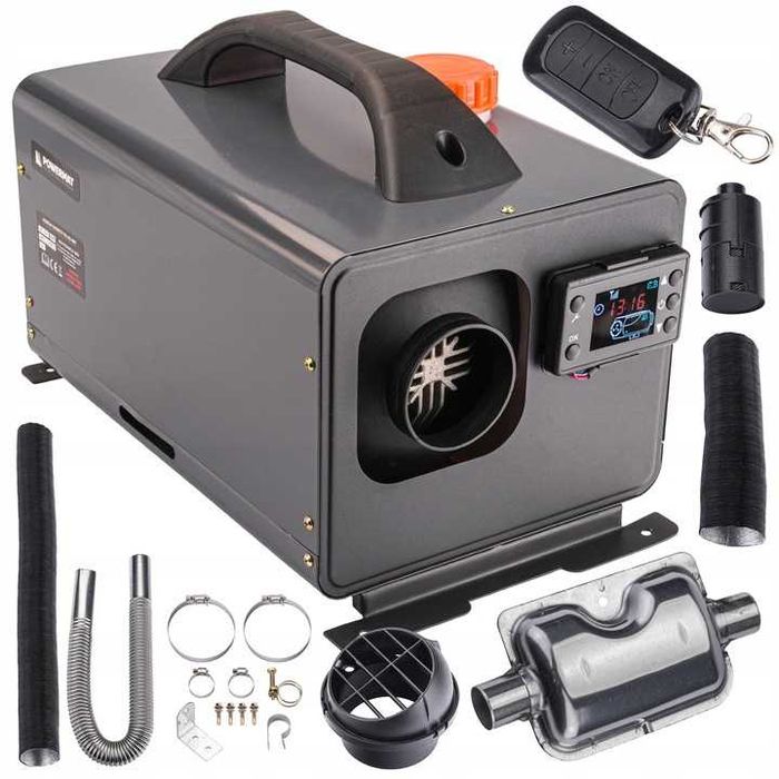 Nagrzewnica SPALINOWA Grzejnik Dmuchawa Olejowa OGRZEWA. POSTOJOWE 8kw