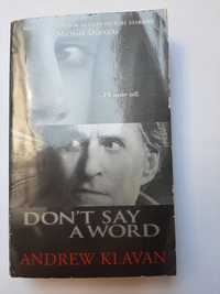 Don't Say a Word Książka po angielsku
