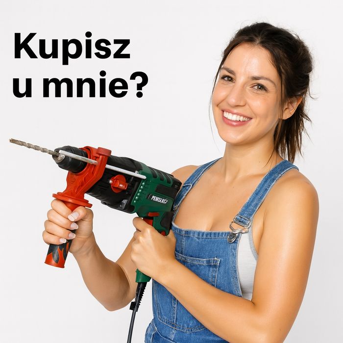 Młot udarowy PARKSIDE PBH 800 B1 SDS Plus – nowy, z paragonem i gwaran