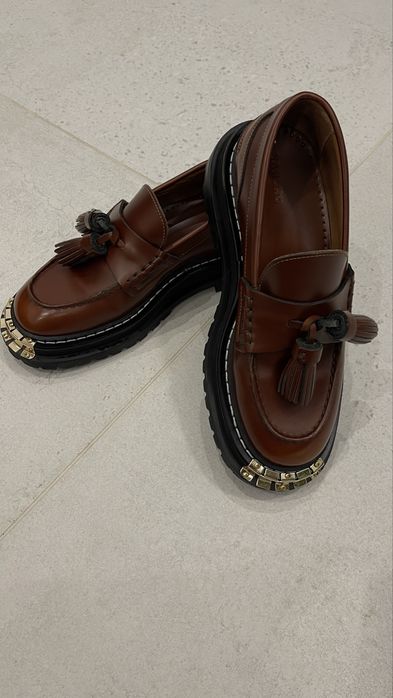 Шкіряні лофери SANDRO, оригінал