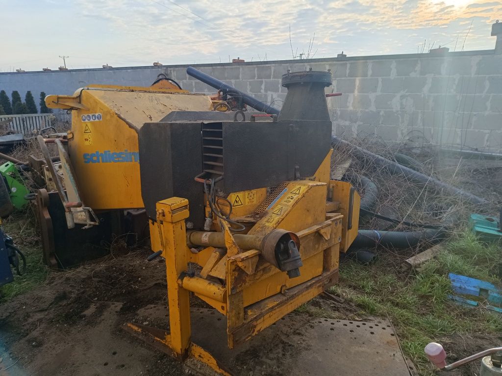 Rębak Schleising mx 400 u ( unimog ) wom