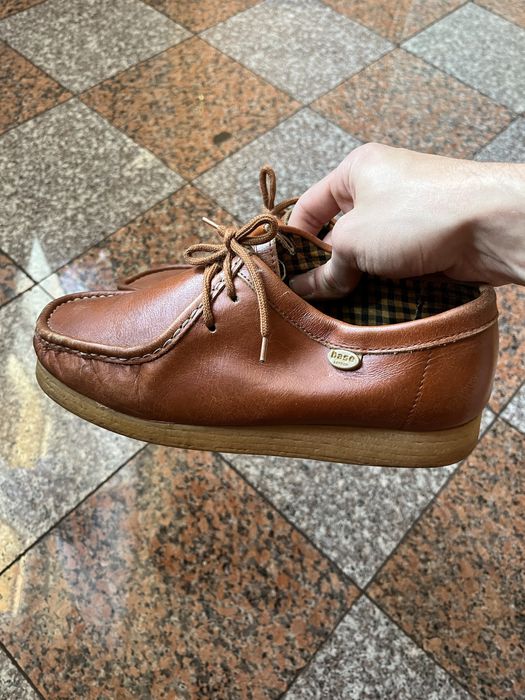 Base London Pólbuty skorzane