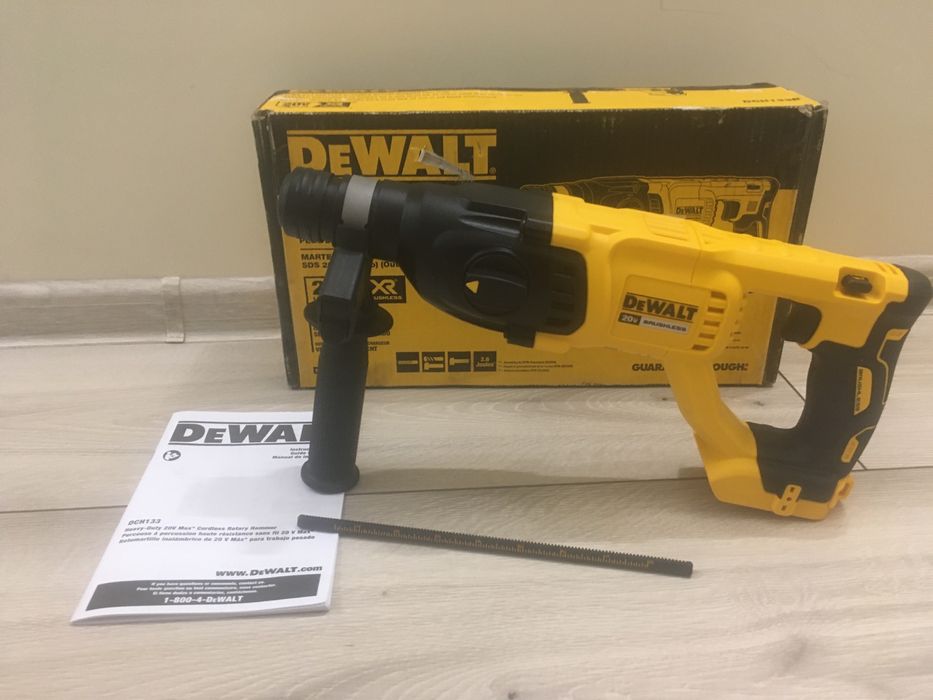Dewalt DCH133 20v аккумуляторный перфоратор Оригинал из США