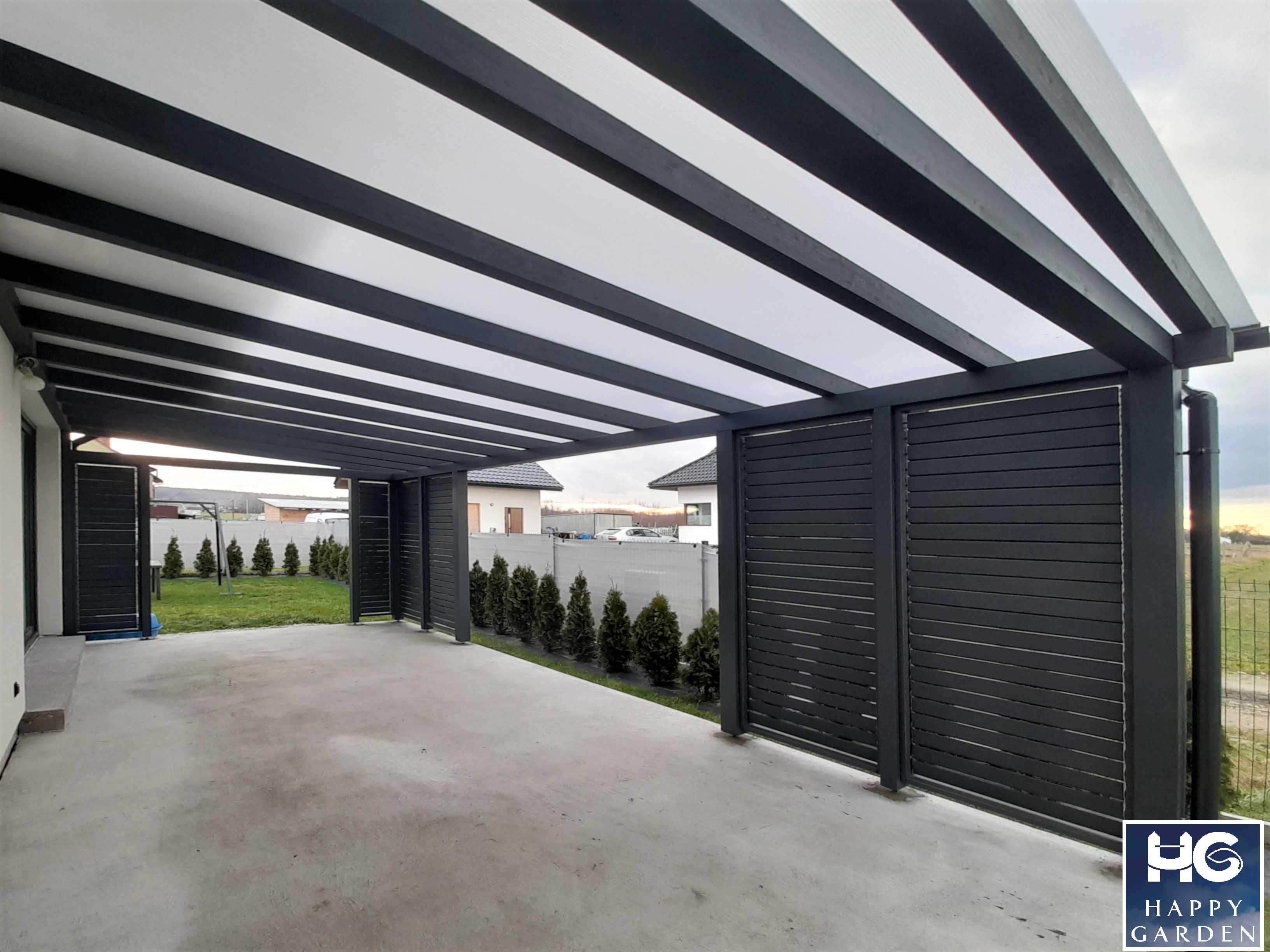 Zadaszenie tarasu, Patio, żaluzje regulowane + Wizualizacja 3D