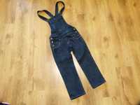 Lee spodnie jeans ogrodniczki długość 3/4 rozm 34 XS