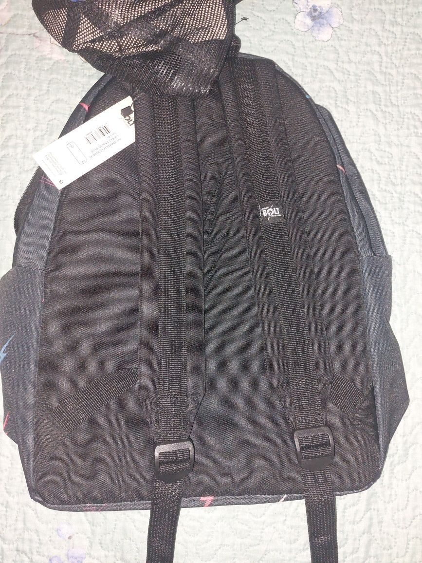 NOVA C/ ETIQUETA PACK Lightning Bolt Mochila + Estojo + Chapéu (A)
