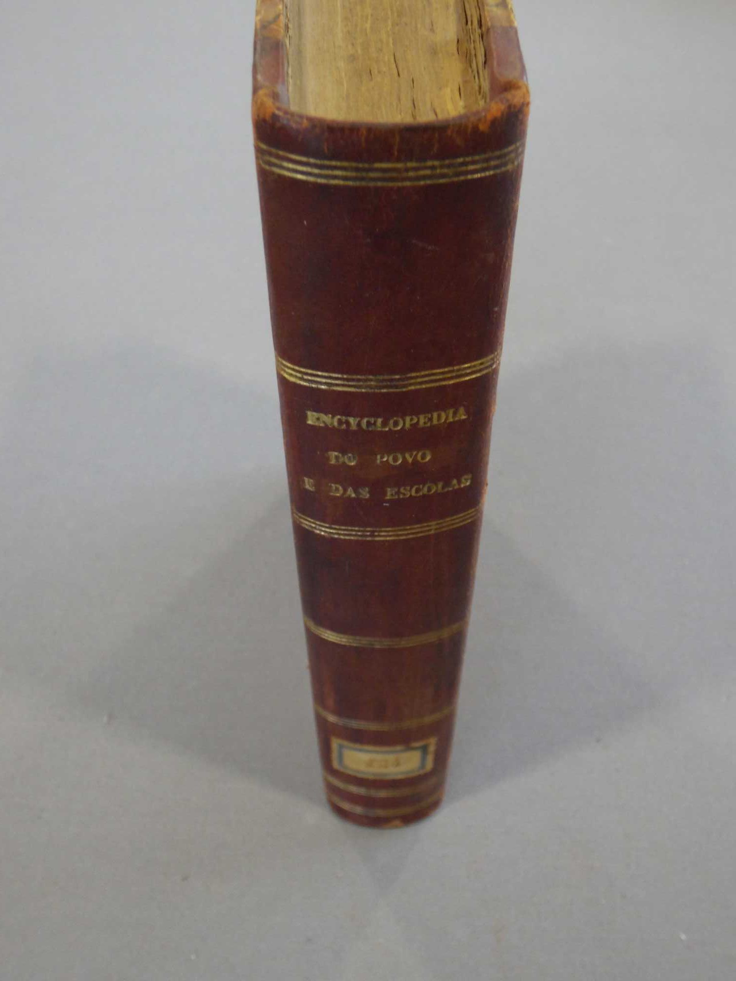 Livro Encyclopedia do Povo e das Escolas, 1874