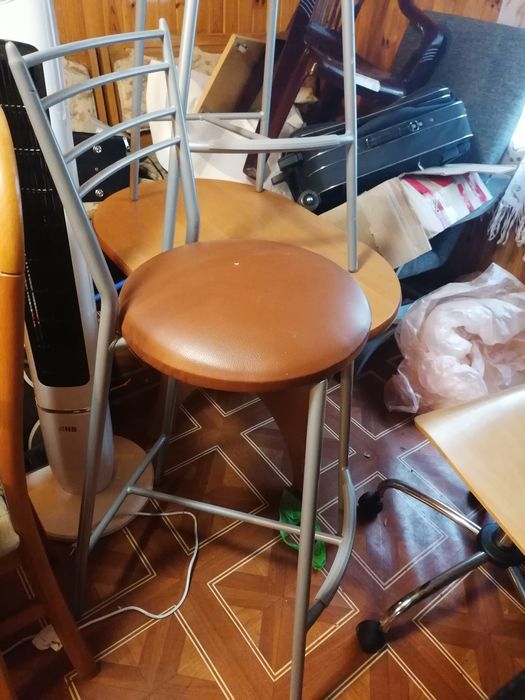 Krzesła barowe 2szt