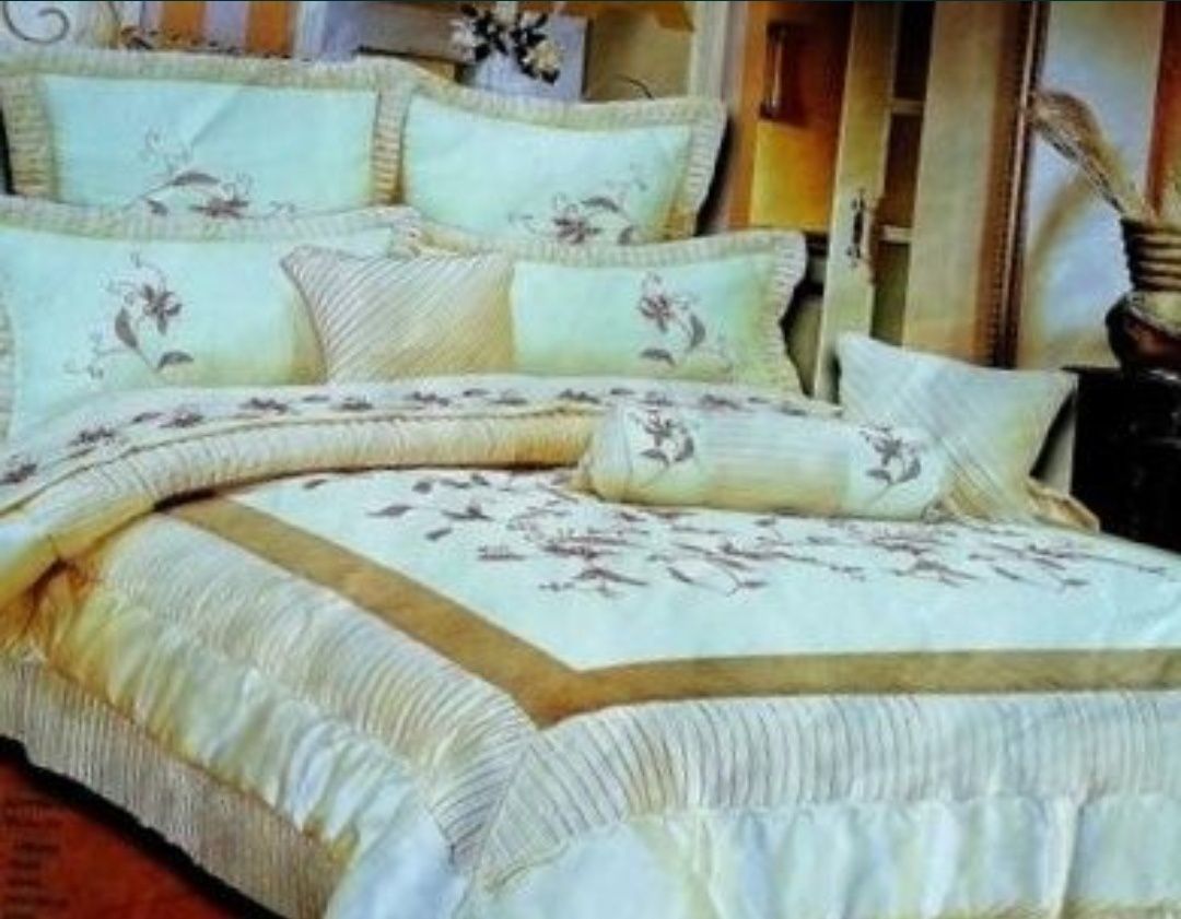 Narzuty sypialniane w zestawach w rozmiarze 220/240