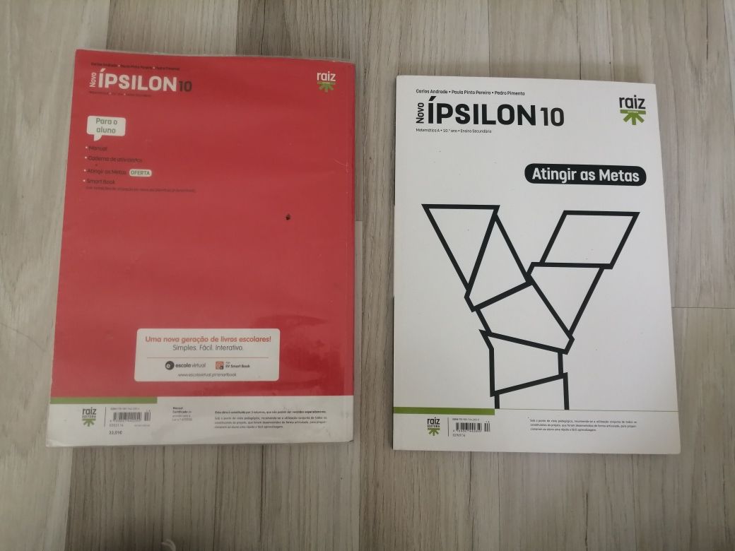 Manual de Matemática A 10°ano com caderno de atividades