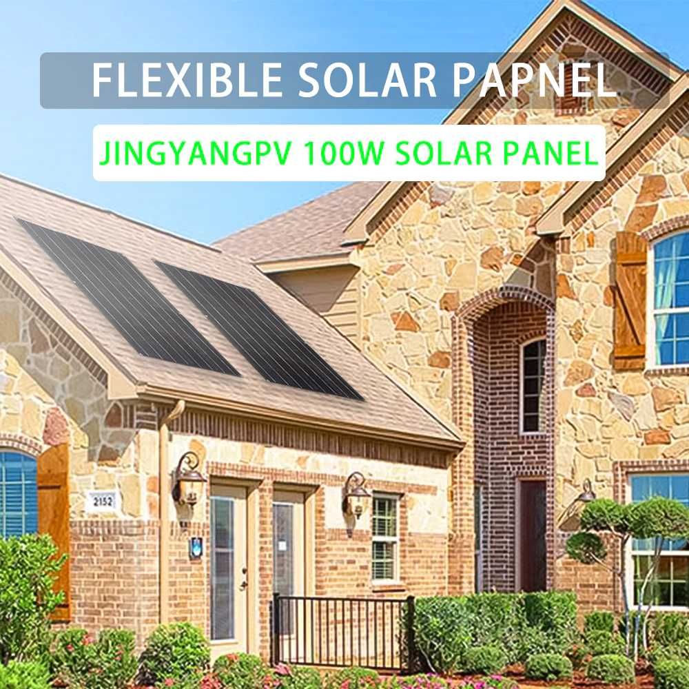 PORTES GRATIS - painel solar flexível 18v 100W - 100% novo