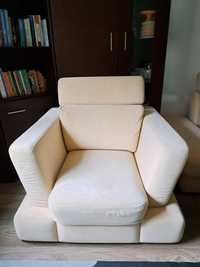 Fotel kremowy firmy Gala Collezione