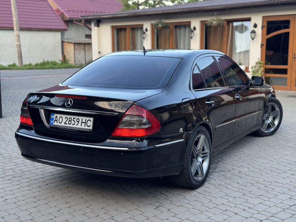 Mercedes benz E211 2007 sedan avangarde