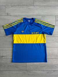 Футбольна футболка Boca Juniors Adidas Vintage Football Soccer Shirt S