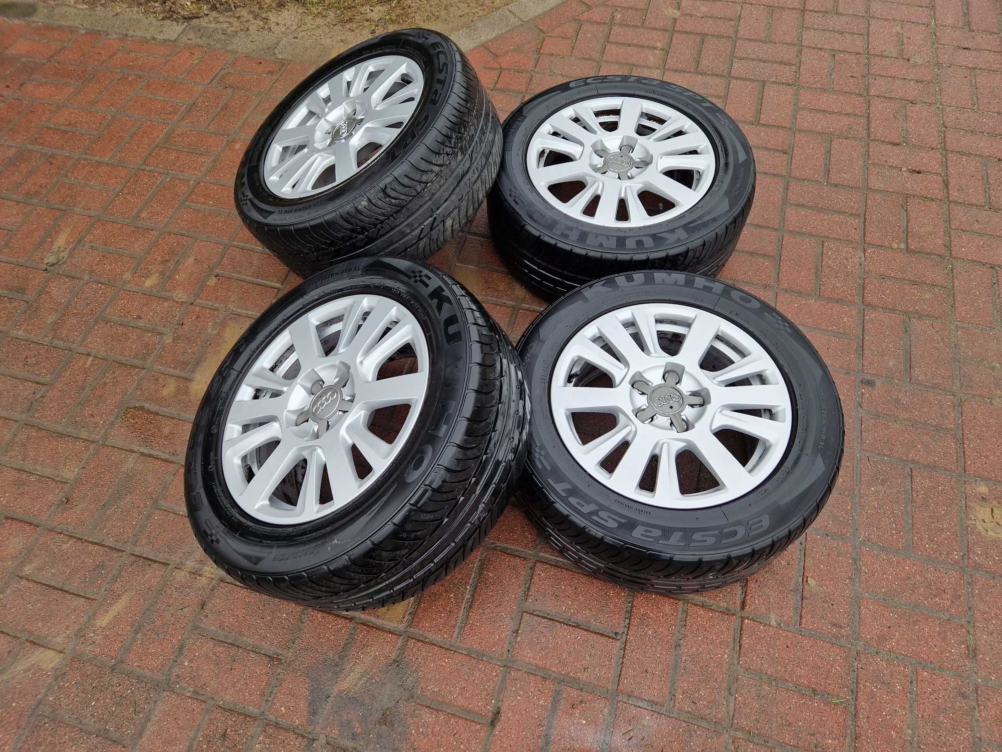 Komplet Kół Koła Felgi 16 Cali 5x112 Audi A6 C5 C6 C7 ET45 Oryginał