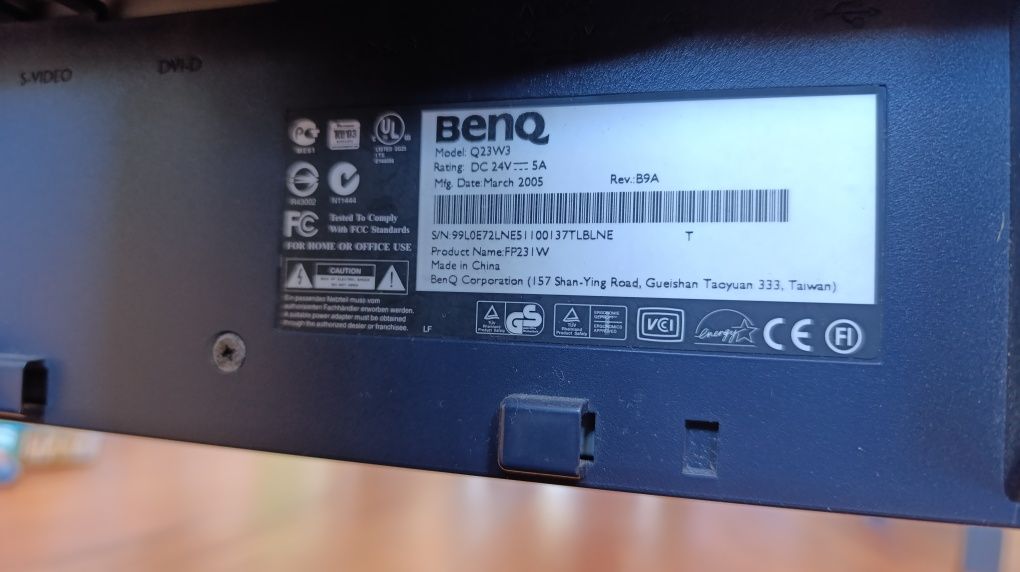 Monitor Benq 23''