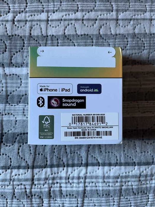 Bose Open Earbuds - NOVOS E GENUÍNOS