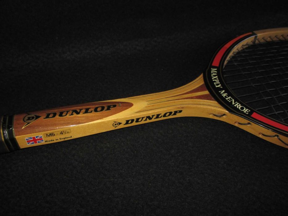 Raquete de Ténis Dunlop Maxply McEnroe Autograph