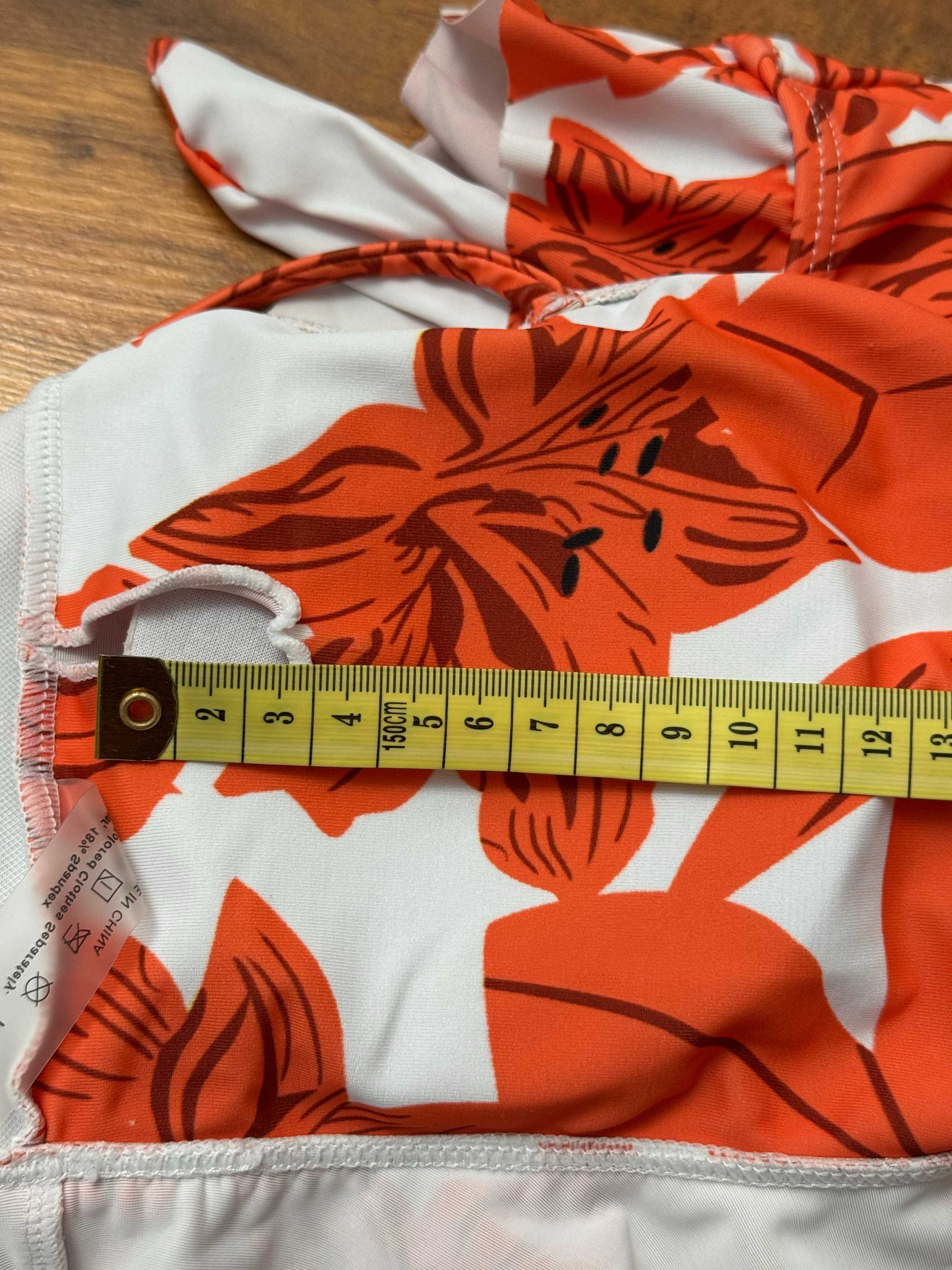 Strój kąpielowy dwuczęściowy bikini strój wysoki stan high Shein M 38