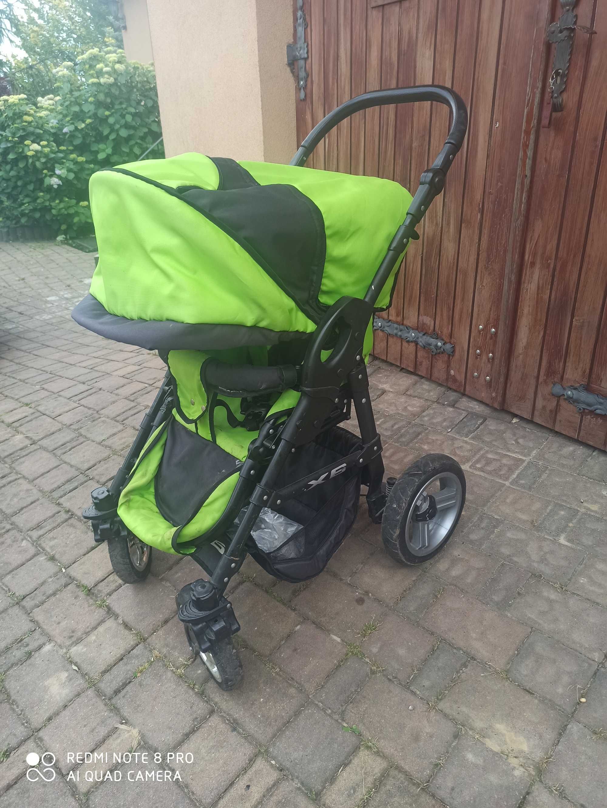 Wózek Zagma model x6, duze koła pompowane  !!! okazja