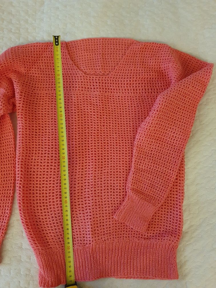 Вязаный свитер своими руками