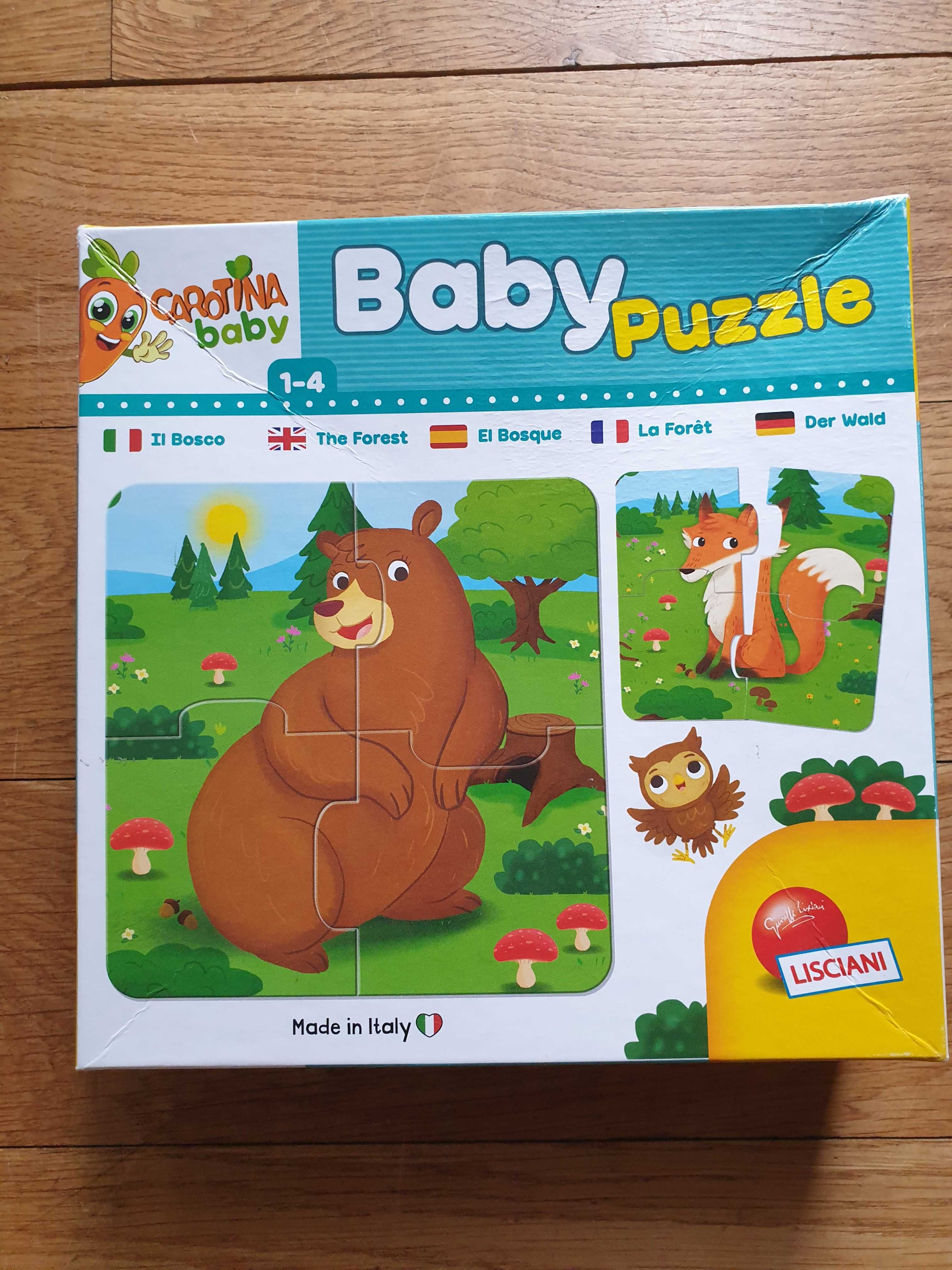 Baby Puzzle (Carotina) 6 x 4elementy