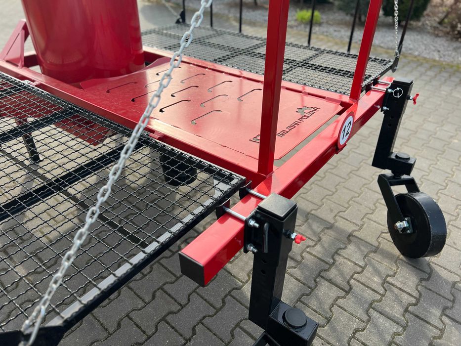 Ścielarka rozscielacz słomy do truskawek ST-1 rozścielacz. PROMOCJA