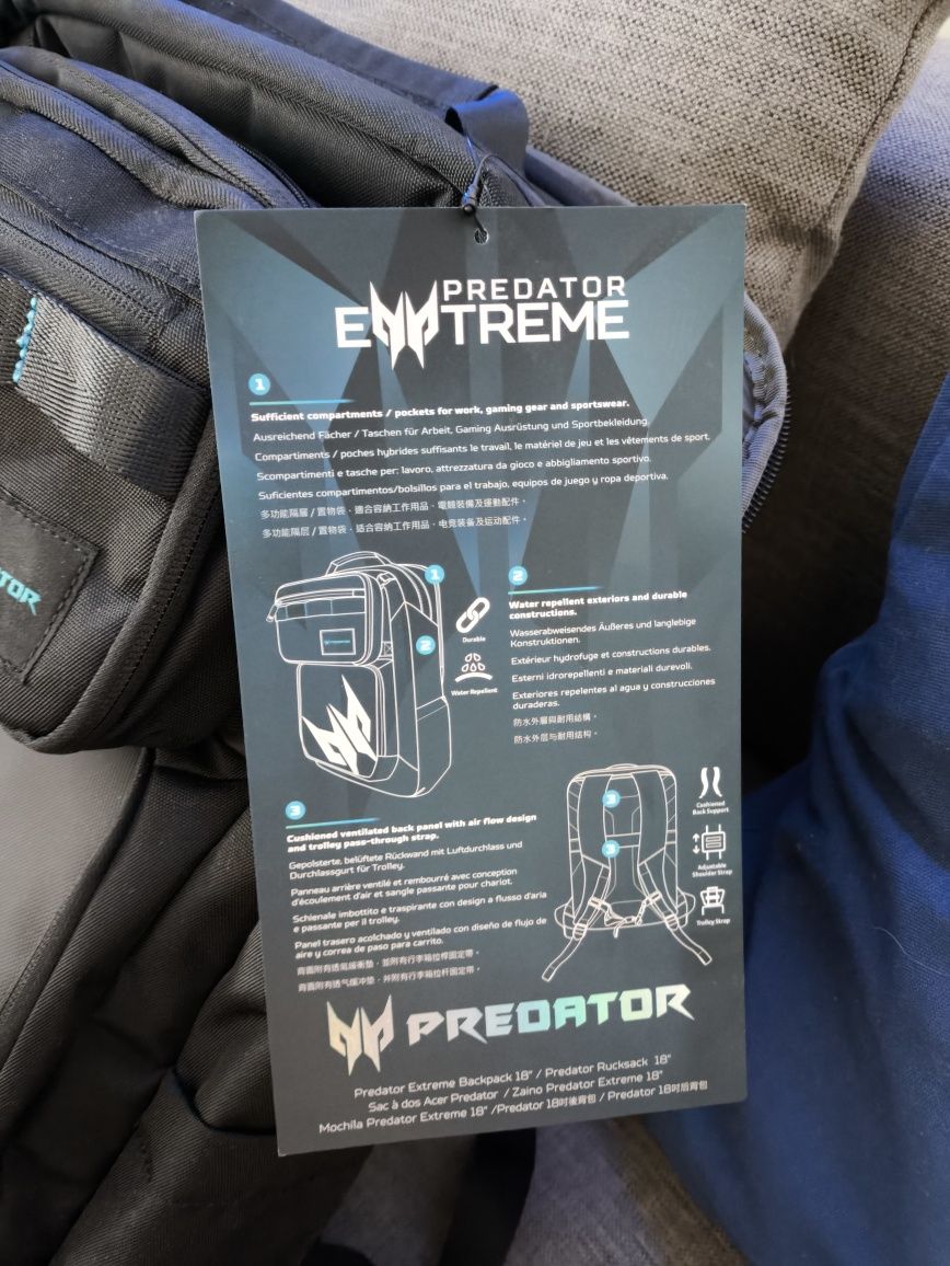 NOWY Plecak Predator Extreme na laptopa