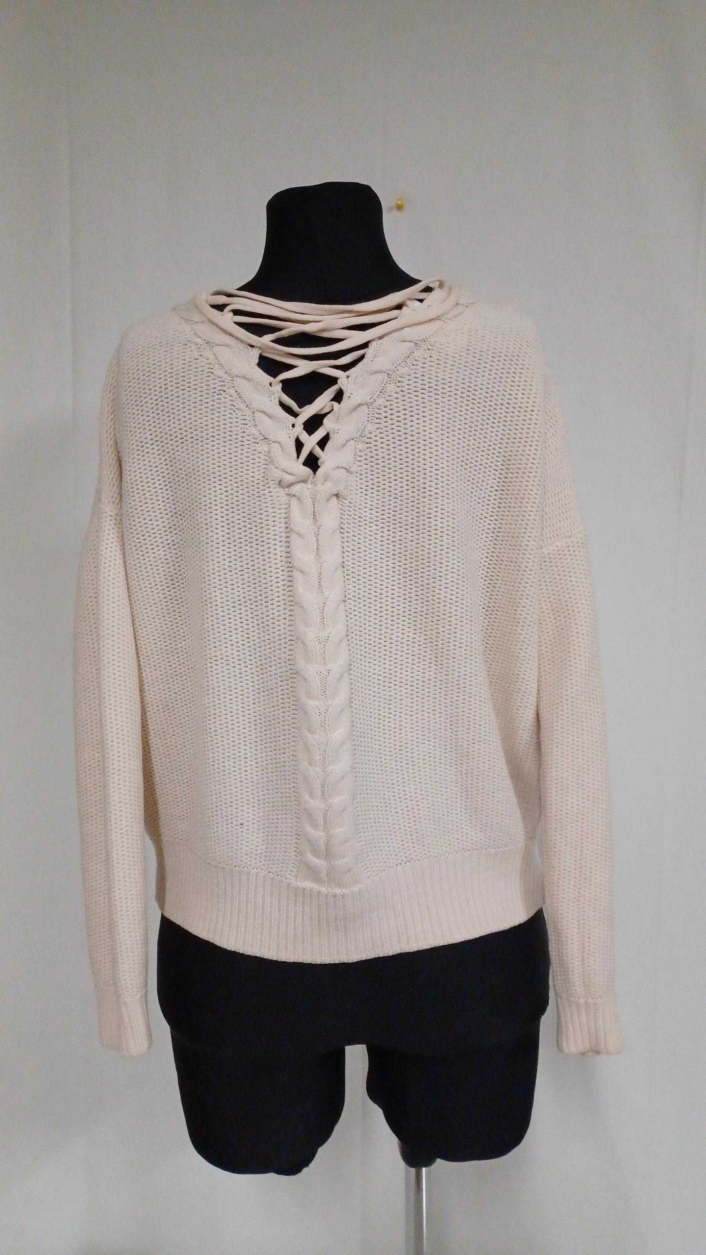 Sweter damski brzoskwiniowy Tally Wejl  r. M
