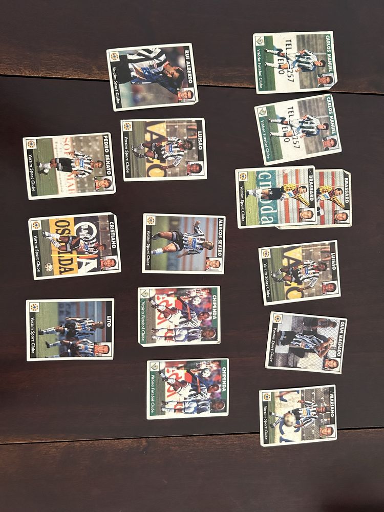 Cromos Panini Época 97-98 Portugal