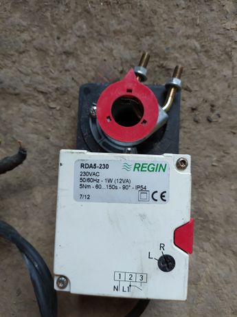 Привод заслонка на вентиляцию REGIN RDA5-230