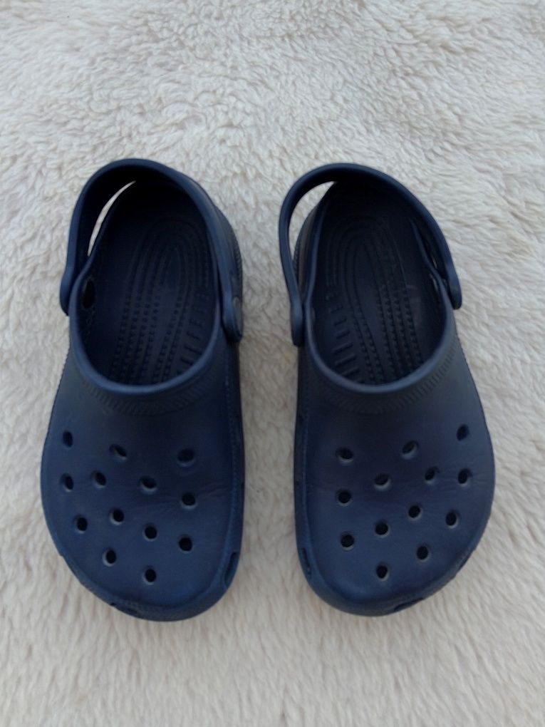 Crocs c 10-11 (27-29, 18 см) темно-сині