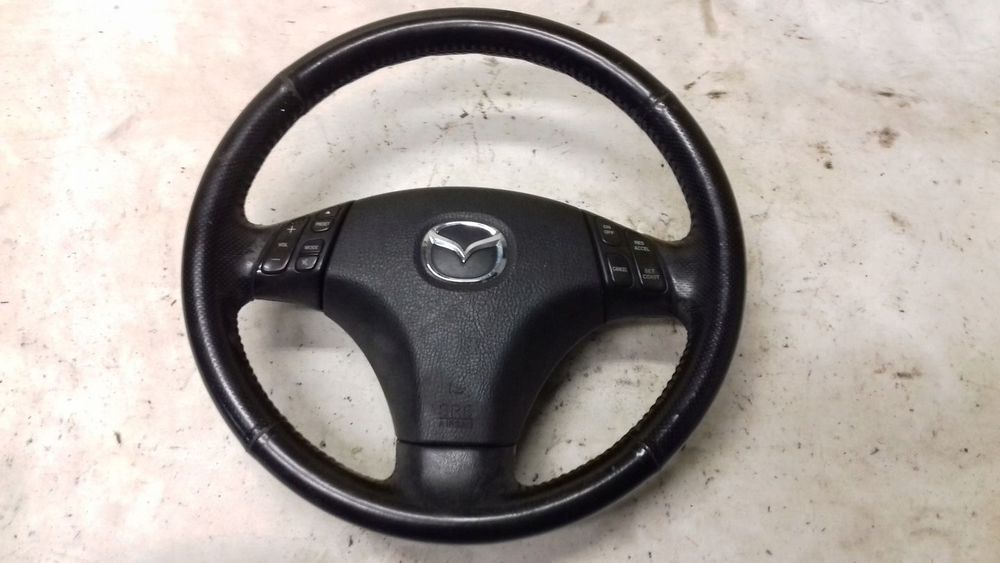 KIEROWNICA AIRBAG SKÓRA MAZDA 6 GG GY 02-